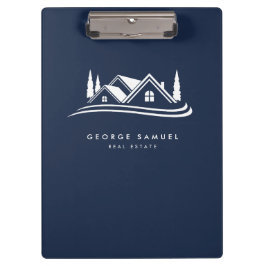 Pranchetas Logotipo simples para uso doméstico Marinho Blue R