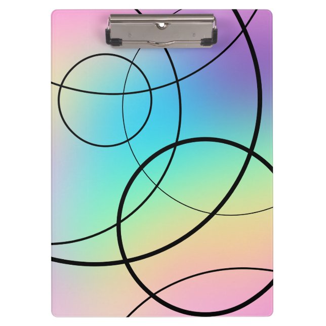 Pranchetas Loopy Gradient Prismático Suave (Frente)