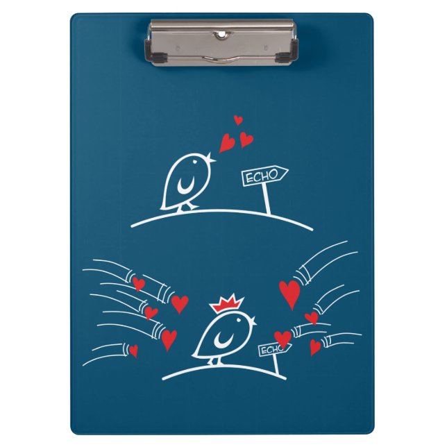 Pranchetas LOVE ECHO - Comic Birds Tweetlercools 2 (Frente)