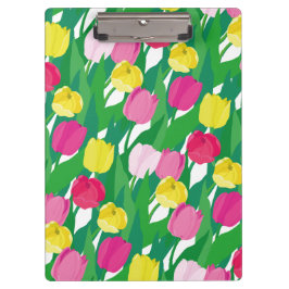 Pranchetas Lovely tulips Modern Elegant Floral Spring.