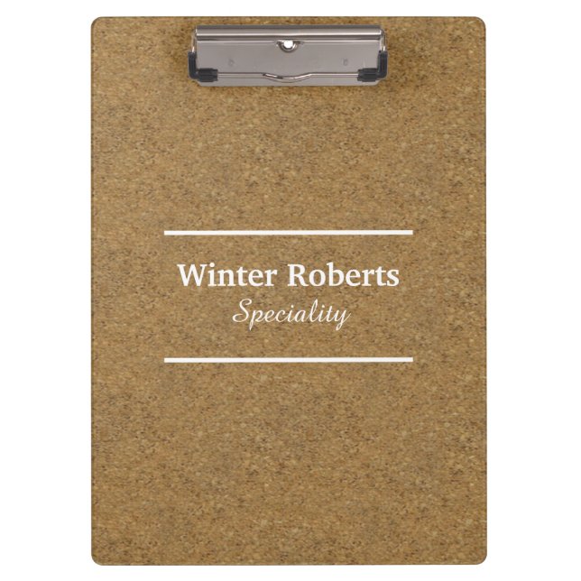 Pranchetas Madeira de cortiça (Frente)