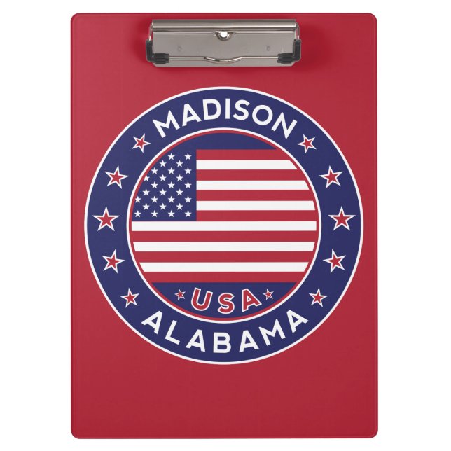 Pranchetas Madison, Alabama (Frente)