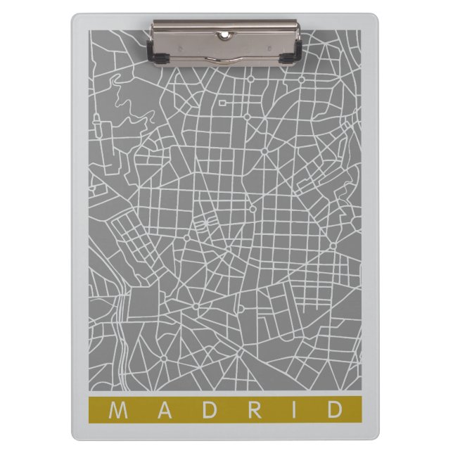 Pranchetas Madrid map (Frente)