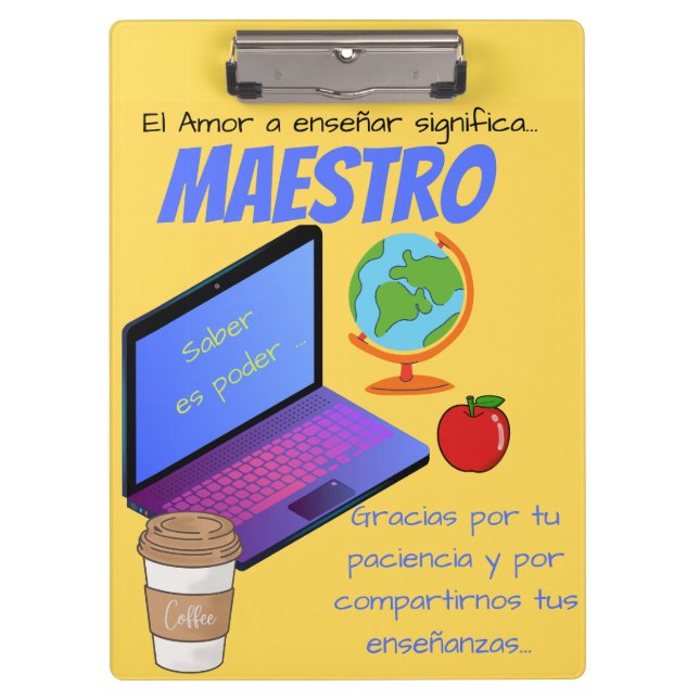 Pranchetas maestro (Frente)