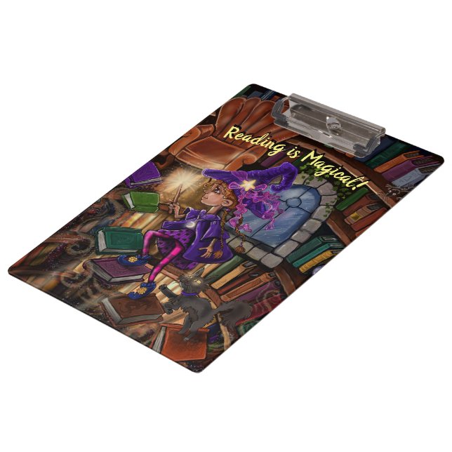 Pranchetas Magia na Biblioteca 'Ler é Mágico' (Inclinado)