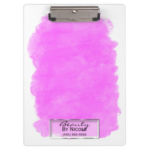 Pranchetas Manchas de Maquiagem Rosa Elegante Glam Chique Per