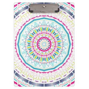 Pranchetas mandala colorida