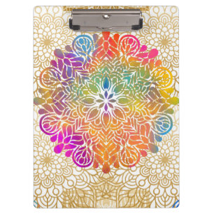 Pranchetas Mandala multicolor