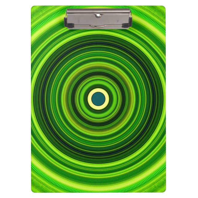 Pranchetas Mandala Verde Geomagnética - 25436 (Frente)
