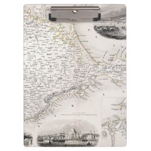 Pranchetas MAPA: CRIMEIA, c1855