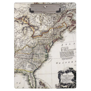 PRANCHETAS MAPA DE AMÉRICA, 1809