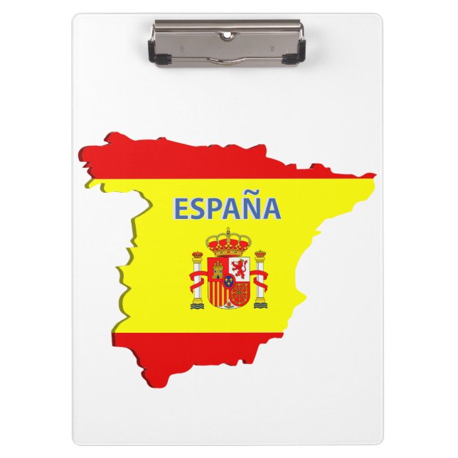 Pranchetas mapa de espanha (Frente)