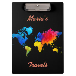 Pranchetas Mapa de mundo