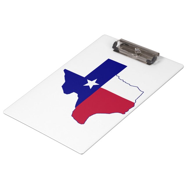 Pranchetas Mapa de Sinalizador do Texas (Inclinado)