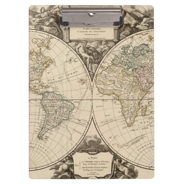 Pranchetas Mapa do mundo 9 (Frente)