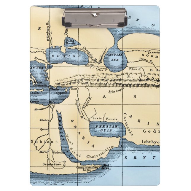 PRANCHETAS MAPA DO MUNDO: ERATOSTHENES (Frente)