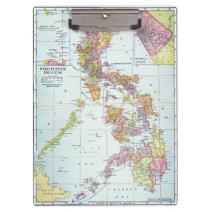 PRANCHETAS MAPA: FILIPINAS, 1905