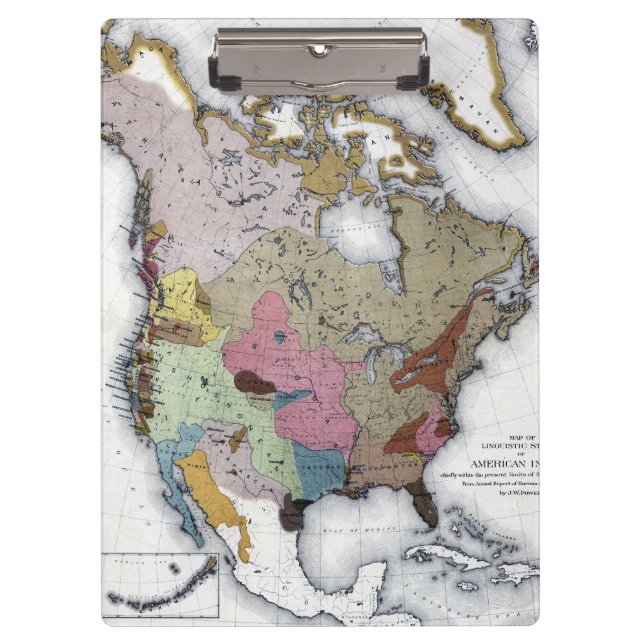 PRANCHETAS MAPA: INDIANOS AMERICANOS 3 (Frente)