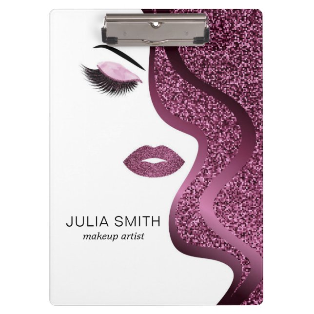 Pranchetas Maquiagem com efeito de bolha (Frente)