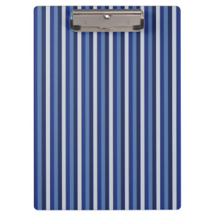 Pranchetas Marinho de Tarefa Linear Azul