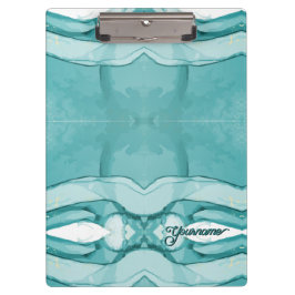 Pranchetas Mármore Azul Claro Padrão Moderno Elegante