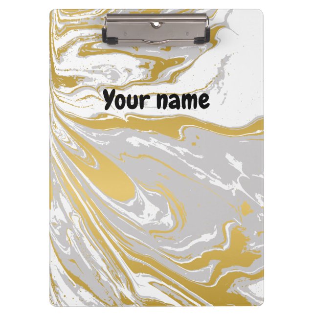 Pranchetas Mármore personalizado para escritório (Frente)