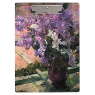 Pranchetas Mary Cassatt - Lilases em uma janela