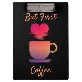 Pranchetas Mas Primeiro Café | Almofadas De Café De Manhã