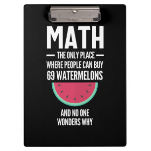 Pranchetas Matemática. Engraçado Math Sarcasm Cote Gift