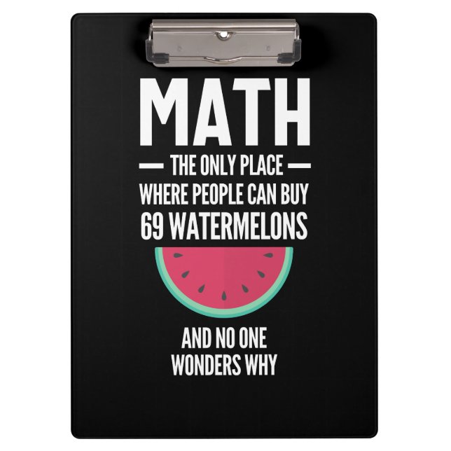 Pranchetas Matemática. Engraçado Math Sarcasm Cote Gift (Frente)
