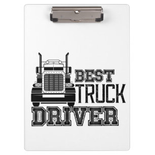 Pranchetas Melhor motorista de caminhão