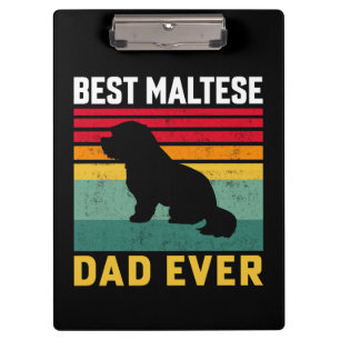 Pranchetas Melhor Pai Maltês de sempre, Pai de Cachorro Maltê