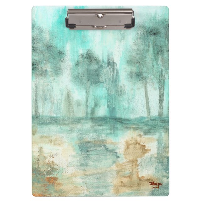 Pranchetas Memória, pintura abstrata da arte das árvores da (Frente)