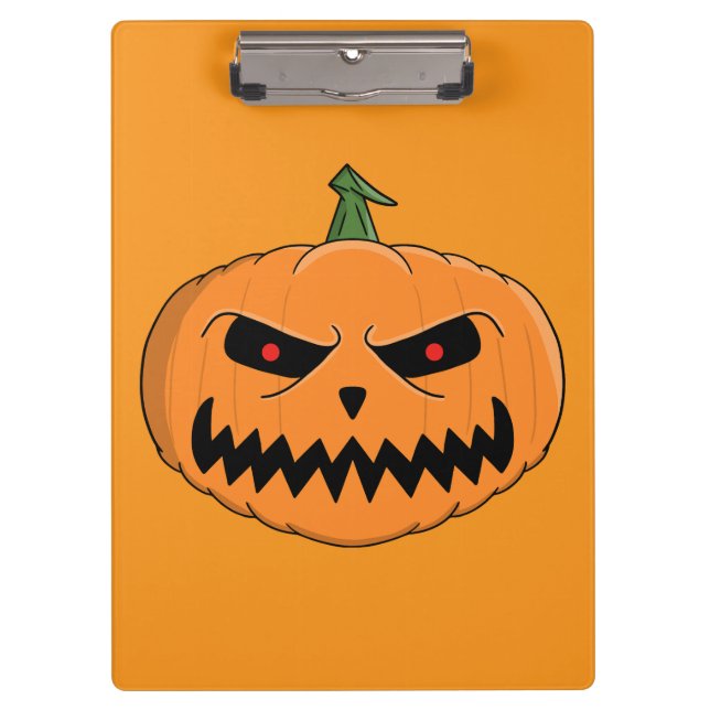 Pranchetas Menacing Jack O'Lantern Halloween (Frente)
