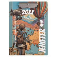 Menina Aventureira, Tema de Viagem Personalizado