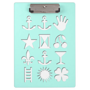 Pranchetas Mensagem codificada? Clipboard Summer