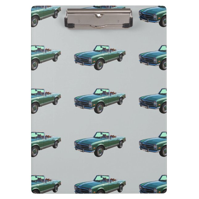 Pranchetas Mercedes Benz 280 SL Convertível (Frente)