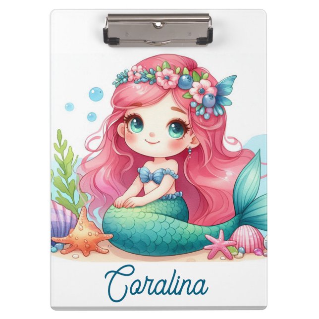 Pranchetas Mermaid clipboard (Frente)