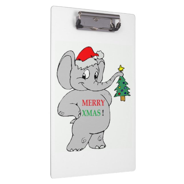 PRANCHETAS "MERRY XMAS" ELEFANTE (Direita)