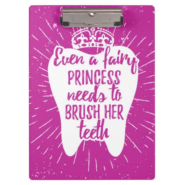 Pranchetas Mesmo dentes feericamente da princesa Necessidade (Frente)