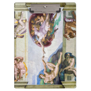 Pranchetas Michelangelo - Criação de Adão, Capela Sistina