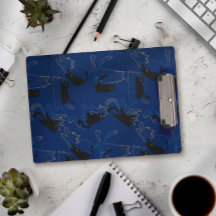 Midnight Black Cats– modern minimal Pattern