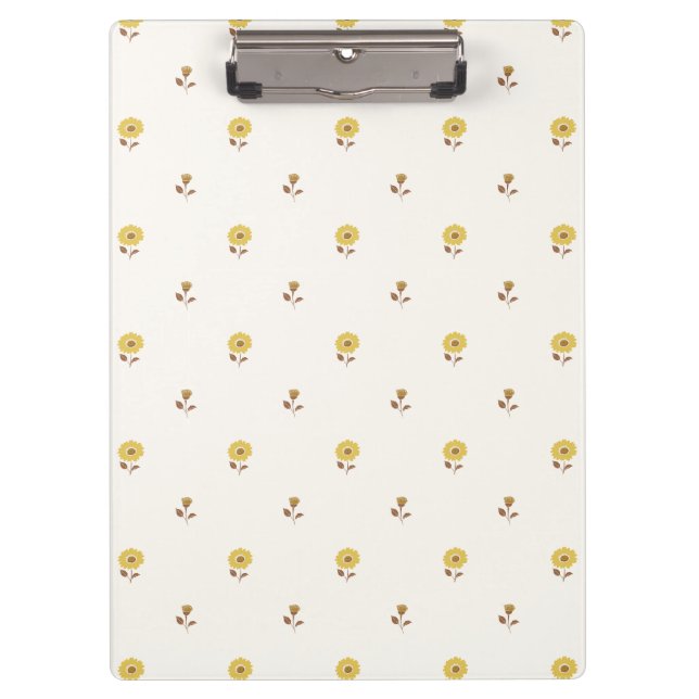 Pranchetas Mini Foco Floral Amarelo (Frente)