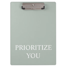 Pranchetas Minimal Prioritize You Quote Ash Colour