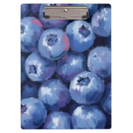 Pranchetas Mirtilos | Fruta Pintada a Aquarela