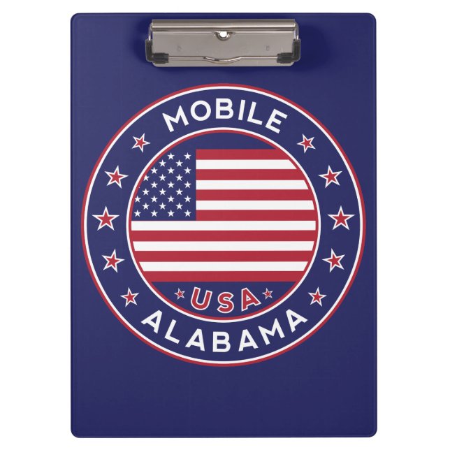 Pranchetas Mobile, Alabama (Frente)