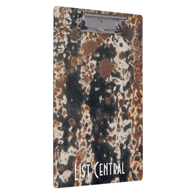 Pranchetas Modelo de Fundo Steampunk de Metal Rusty (Direita)