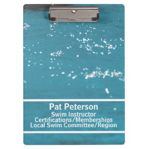 Pranchetas Modelo de Piscina de  de polo aquático com instrut