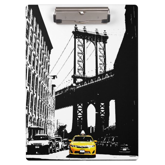 Pranchetas Modelo Yellow Taxi Brooklyn Nova Iorque (Frente)