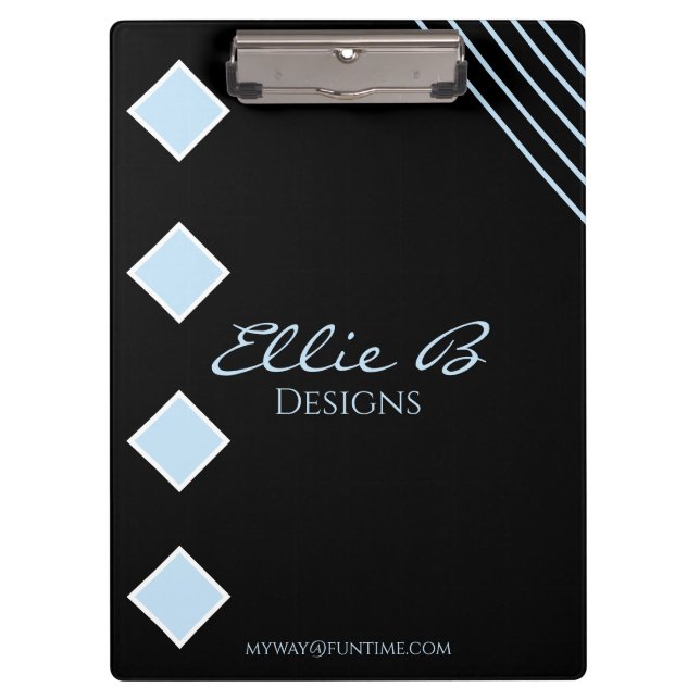 Pranchetas Modern Geometric Sleek Minimalist  (Frente)